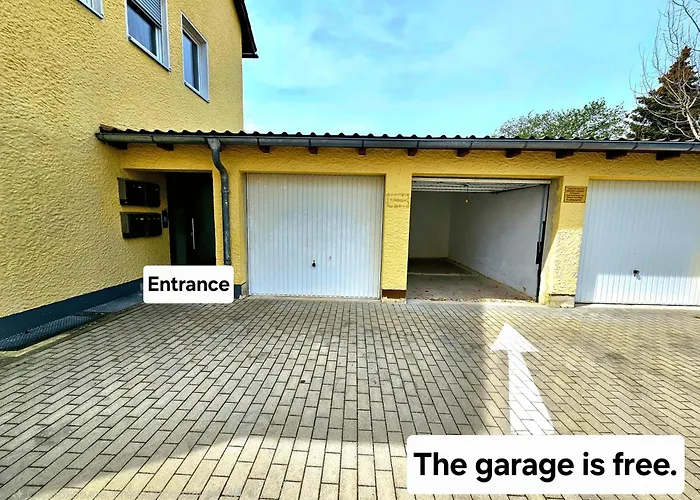 City-close - King Bed & Free Garage Appartement